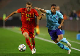 Timothy castagne suffered a suspected broken eye socket after a horrific clash of heads in belgium's opening match of euro 2020. Timothy Castagne Arnaut Groeneveld Timothy Castagne And Arnaut Groeneveld Photos Zimbio