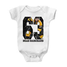 Kids', toddler, & baby clothes with brad marchand designs sold by independent artists. Brad Marchand Baby Clothes Boston Hockey Kids Baby Onesie 500 Level 500 Level