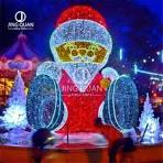 [Hot Item] Christmas Santa Claus Decorations LED Motif Winter Holiday  Lights Outdoor Street Mall Waterproof Landscaping
