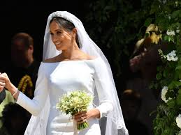 See meghan markle's wedding dress at the royal wedding to prince harry from every angle. Meghan Markle Dress Photos From Royal Wedding
