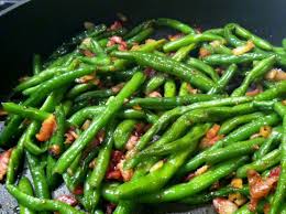 Low Carb Layla Bacon And Onion Green Beans Karen S Recipes Cooking Fresh Green Beans Southern Green Beans Green Bean Recipes