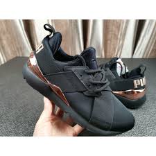 Puma muse metallic rose gold is the #shoegoal of 2018 | girlstyle singapore. Eficaz Pesimista Guia Puma Muse Metal Women S Sneakers Suelo Varios Vestir