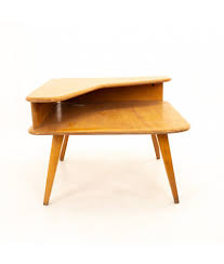 Check spelling or type a new query. Heywood Wakefield Mid Century Two Tier Square Side Table In Champagne