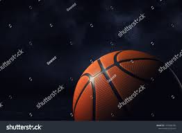 3d Rendering Of An Orange Basketball Ball Shown In Close View In High Definition On A Dark Background Profession Basketball Ball Basketball Stock Illustration