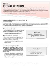 Mla Format Templates Essay Format Word Template Mla Format