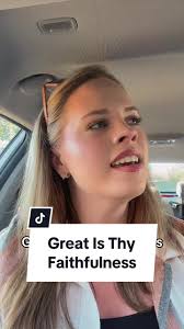 Great is Thy faithfulness, Lord, unto me 🙏🏼 #GreatIsThyFaithfulness  #Christian #Jesus #ChristianTok #singer #Monday