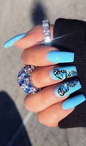 50 Glittering Acrylic Nails For Medium Length Nails And Long Nails The First Hand Fashion News For Females In 2020 Coffin Shape Nails Summer Acrylic Nails Oval Acrylic Nails 12 dead serious ways to wear coffin nails.