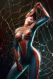 Spider-Woman, big boobs, artwork | 1532x2260 Wallpaper - wallhaven.cc