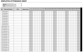Free 2020 employee attendance calendar. Employee Attendance Sheet The Spreadsheet Page