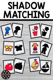 Shadow Matching Cards Preschool Shadow Activities Kindergarten Shadow Activities Shadow Activities