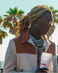 Dreadlocks are developed into a hairstyle that is often associated with the rasta style. Pin By James Cruz On Young Thug Thugger In 2021 Young Thug Young Celebrities