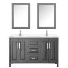 We did not find results for: Daria 60 Double Bathroom Vanity Dark Gray Beautiful Bathroom Furniture For Every Home Wyndham Collection