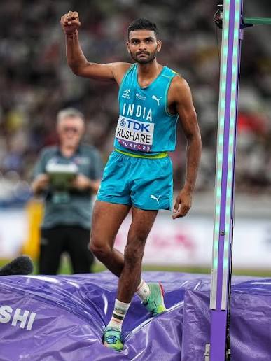 New Personal Best - 2.28m India's Sarvesh Kushare exited the men's high  jump final at the World Athletics Championships 2025 with a sixth-place  finish. MORE ▶️ shorturl.at/tlMNn | #WCHTokyo25