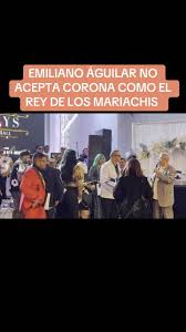 Emiliano Aguilar rechaza corona de Rey del Mariachi en evento en EEUU