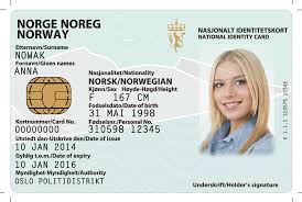 Det er nyttig for dem som ikke har førerkort eller bankkort med bilde. Nasjonalt Identitetskort Card Fake Id World