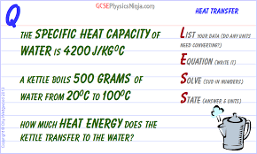 This is the typical heat capacity of water. 37 Specific Heat Capacity Calculation Gcsephysicsninja Com
