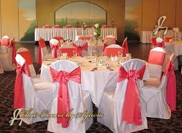 Chicago Chair Ties Sashes For Rental In Salmon In The Lamour Satin Fabric Chair Ties Spring Wedding Sash