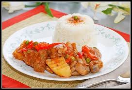 Pinay In Texas Cooking Corner Chicken Afritada Chicken Cooking Chicken Dishes
