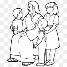 This lds coloring sheet shows a picture of jesus christ, the savior, visiting the people of the book of mormon. Free Printable Coloring Pages Of Jesus As A Child With Coloring Pages Jesus Clipart 1494747 Pikpng
