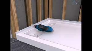How to install a fiberglass shower pan. Ove Shower Base Installation General Guidelines V01 Youtube