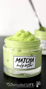 Soothing Diy Green Matcha Body Butter Body Butters Recipe Skin Care Recipes Diy Body Butter