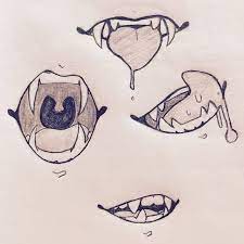 Anime mouth reference by konantype0 on deviantart. Drawing Easy Anime Drawing References Mouth