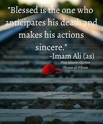 It Will Come Be Certain About That Die Before You Die Ali Quotes Islamic Inspirational Quotes Imam Ali Quotes