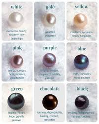 Pearl Color And Their Meanings You Thought Only Traditional Gemstones Have Meanings Pearls Pearl Jewelry Pearl Color