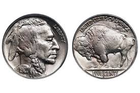 what is the value of a buffalo indian head nickel coins