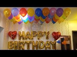 How much you will need of each item will depend on the venue. Simple Birthday Room Decoration Ideas For Wife S Birthday At Home In Lockdown In 2021 Birthday Room Decorations Husband Birthday Decorations Birthday Surprise For Wife