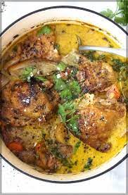 One Pot French Chicken Recipe French Chicken Recipes Chicken Recipes Chicken Thights Recipes
