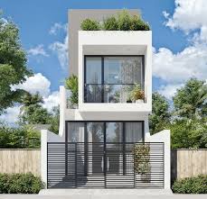 Denah rumah modern minimalis 2 lantai. 14 Desain Rumah Minimalis 2 Lantai Banyak Pilihan Yang Bisa Menjadi Inspirasi Rumah123 Com