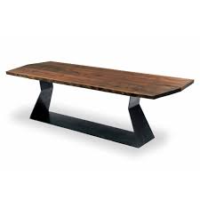 This table is 96 inches in length and 42 inches in width. Riva 1920 Bedrock Plank A Wooden Dining Table Contemporary Dining Room Furniture Ultra Modern