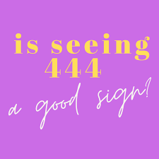 Seeing The 444 Angel Number And What It Means 444 Meaning