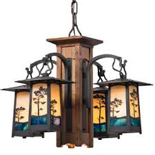 Click the image to learn more! Wood Chandeliers Old California Lighting