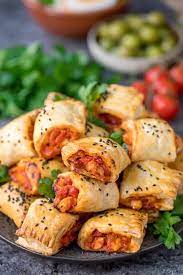 Chicken Chorizo Puff Pastry Rolls Nicky S Kitchen Sanctuary