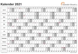 Hier finden sie kostenlose kalender 2021 für berlin mit gesetzlichen feiertagen und kalenderwochen. Excel Kalender 2021 Kostenlos