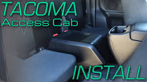 View detailed specs, features and options for the 2011 toyota tacoma 4wd access v6 at (natl) at u.s. Toyota Tacoma Access Cab Sound Solution Install Youtube