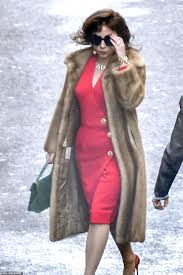 She is the eldest child of joseph joe and cynthia (née bissett) germanotta. Lady Gaga Slips Into A Vampish Red Dress On The Set Of House Of Gucci London News Time