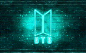 Bts logo anhänger aus rostfreiem stahl. Herunterladen Hintergrundbild Bts Turkisfarbenes Logo 4k Bangtan Boys Turkisfarbene Mauer Bts Logo Koreanische Band Bts Neon Logo Bts Mit Einer Auflosung Zu Uberwachen 3840x2400 Bilder Auf Dem Desktop