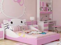 Giường Ngủ Cho Be Hinh Meo Hello Kitty G524 Mau Xanh Dương Phong Ngủ Cho Trẻ Hello Kitty Giường