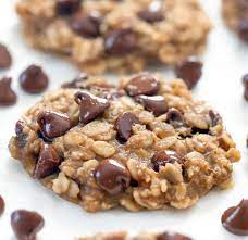 Using an electric mixer, cream the margarine and both sugars until light and fluffy. 4 Ingredient Flourless Healthy Oatmeal Cookies Eggless No Sugar Added Kirbie S Cravings