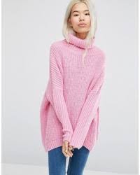 By now you already know that, whatever you aliexpress will never be beaten on choice, quality and price. Weekday Turtleneck Fluffy Knit Sweater 91 Asos Lookastic