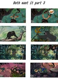 Both Want It Part 3 Mowgli Kaa The Snake Jungle Book