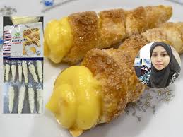 Homemade puff pastry (or 'pâte feuilletée'). Cream Horn Viral Sedap Gila Mudahnya Guna Puff Pastri Segera Acuan Pun Buat Sendiri Je Mingguan Wanita
