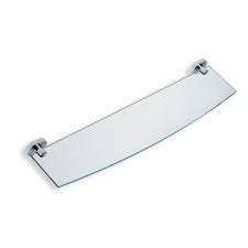 Well, the smedbo home glass bathroom shelf is a stylish solution. Stilhaus Di04 By Nameek S Diana Clear Glass Bathroom Shelf With Brass Holder Thebathoutlet