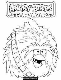 Angry Birds Star Wars Chewbacca Printable Coloring Page Angry Birds Star Wars Bird Coloring Pages Cool Coloring Pages