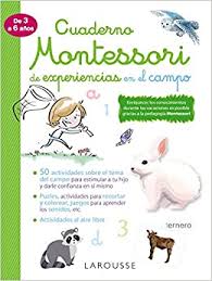 Como ya os he hablado en otros post sobre juego para los más pequeños es bueno que este sea un juego libre, para que el pequeño pueda experimentar y tener capacidad de invención y desarrollo. Amazon Com Cuaderno Montessori De Experiencias En El Campo Spanish Edition 9788418100352 Larousse Editorial Agencias Trilla Segura Jordi Books