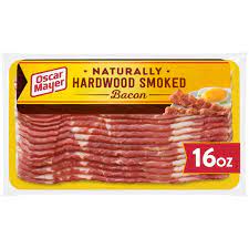 Jack link's bacon jerky, hickory smoked flavor, 2.5 oz. Oscar Mayer Naturally Hardwood Smoked Bacon 16 Oz Pack 17 19 Slices Walmart Com Walmart Com