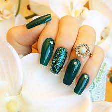Blue the grinch nail design. 23 Green Christmas Nail Designs 448 Nail Art Designs 2020